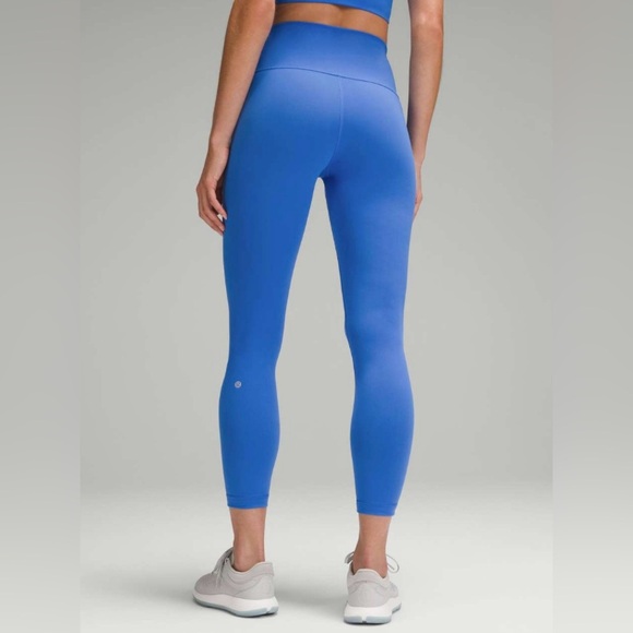 Lululemon Wunder Train High-Rise Tight 25" *Graphic in Pipe Dream Blue - Picture 3 of 10